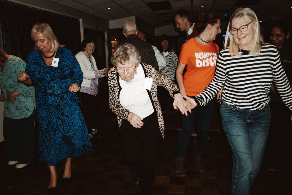 People at the Dementia Disco